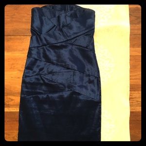 Navy ModCloth cocktail dress